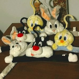 Rare Looney Tunes Plush Hangers 1995